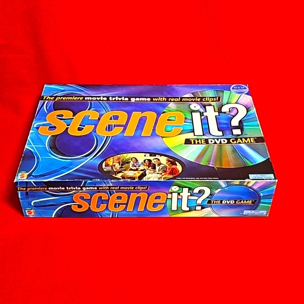 SCENE IT? The Premiere Movie Trivia Game With Real Movie Clips The DVD BoardGame